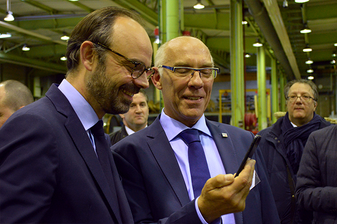 M.Edouard Philippe chez Pronal