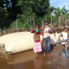 Flexible drinking water tanks - humanitarian