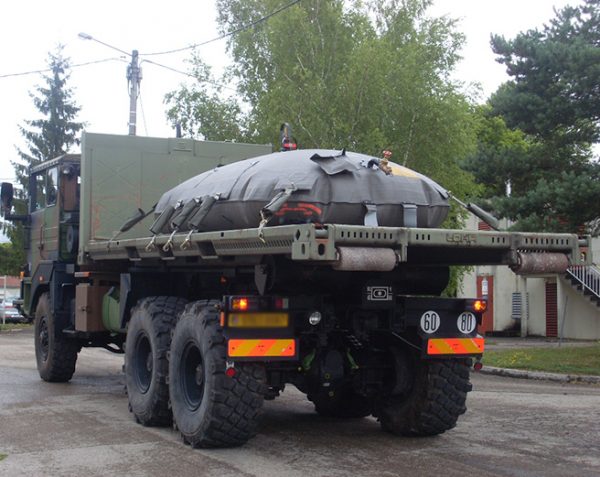 Tanque flexible de transporte