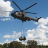 Flexible heli-transportable tanks