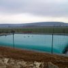 Flexible liquid fertiliser storage tanks