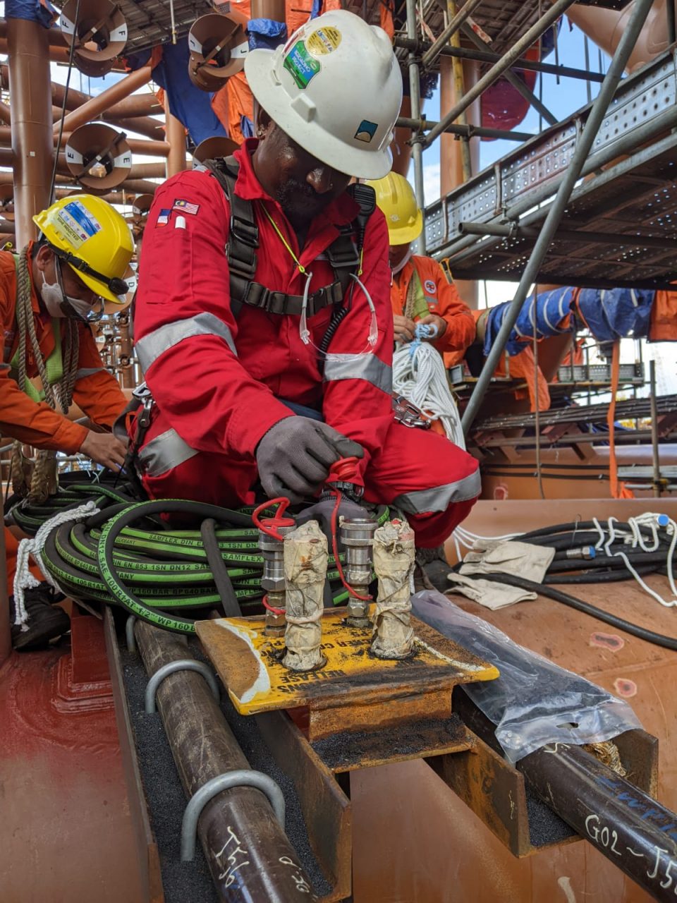 Diaphragm installation